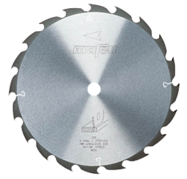 Sägeblatt-HM 410 x 2,5/4,2 x 30 mm, Z 20, WZ, für Längsschnitte in Holz (MKS 165 Ec)